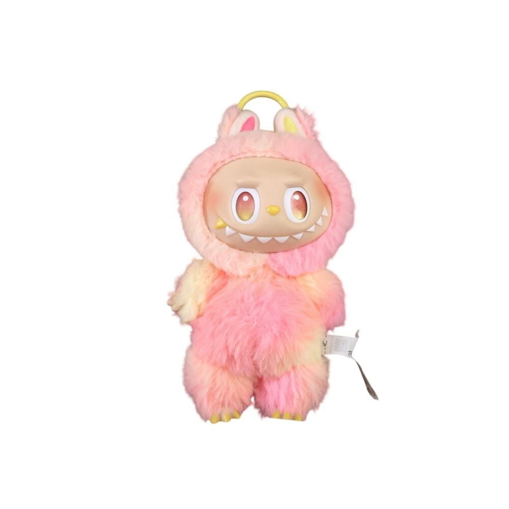 Pop Mart Labubu The Monsters Big Into Energy Loyalty Pink Keychain Collectible